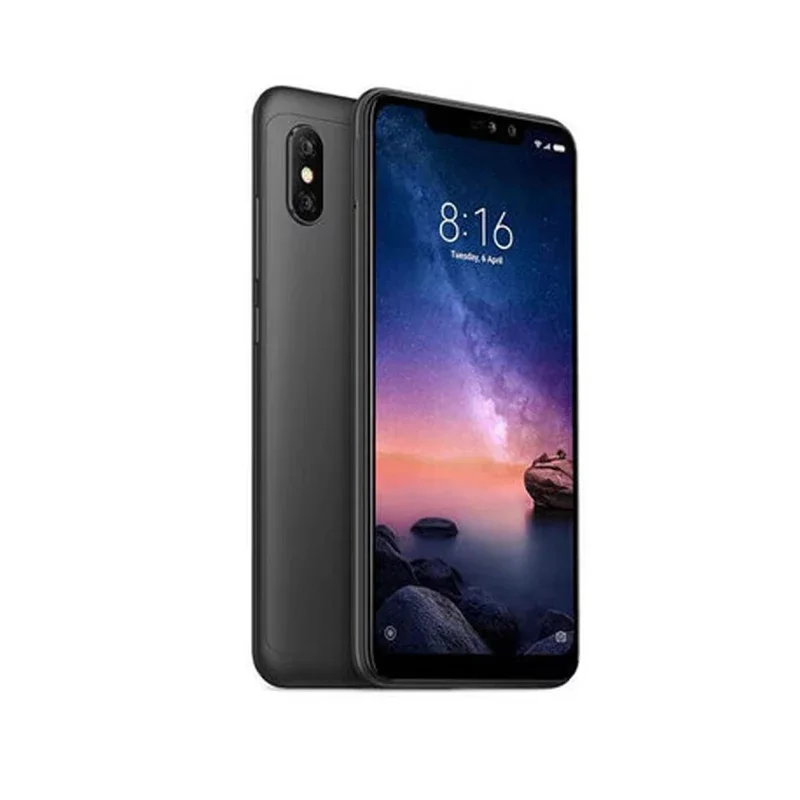 Xiaomi-Smartphone Redmi Note 6 Pro, Snapdragon 636, appareil photo 12MP, 6.26 ", ROM globale, 2280x1080 pixels, 4000mAh, téléphone d'occasion