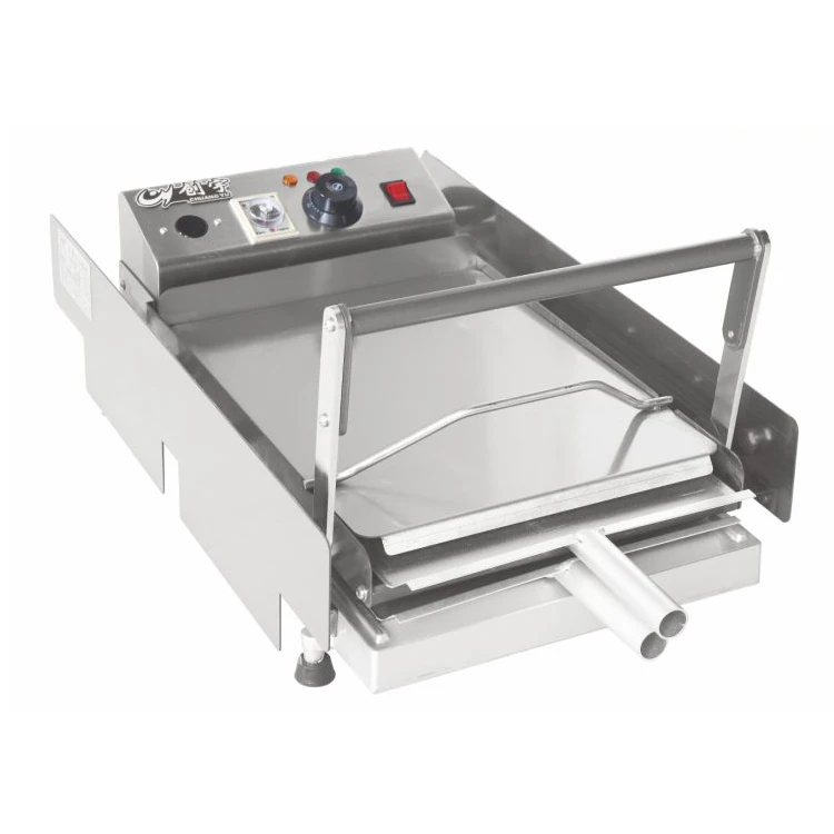

Fast Food Double Layer Burger Bread Toaster Maker Machine