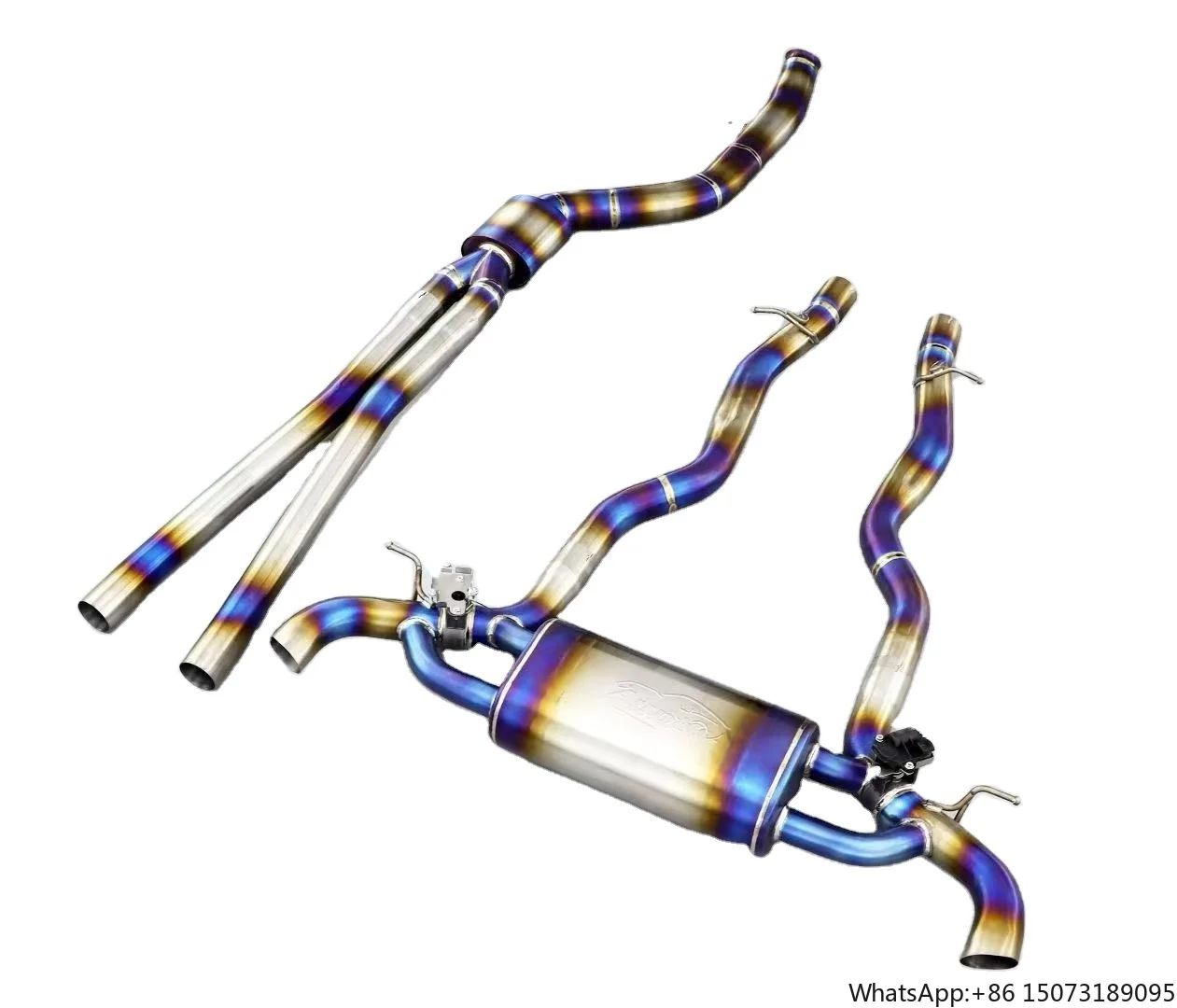 

For B58 Rear Section 89mm Titanium Alloy Catback 240 540 840 X3 X4 X5 3.0T Exhaust Pipes Set Exhaust Catback Pipe