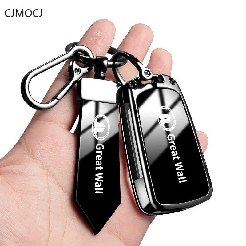 

Premium Zinc Alloy Key Cover for Great Wall Wingle 5/6/7/C30/KingKong Cannon/M4/C50/C20R - Protective Key Case Keybag Keychain