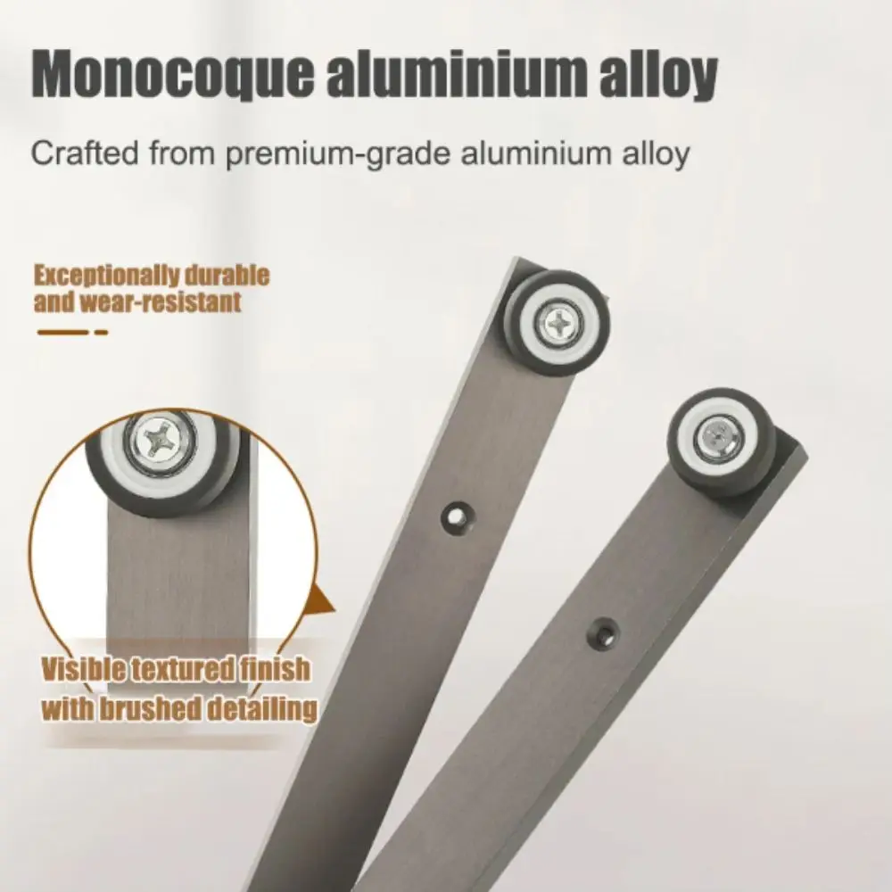 Aluminum Alloy Construction Cabinet Lift System Rubber Silent Pulleys Invisible Installation Bookshelves