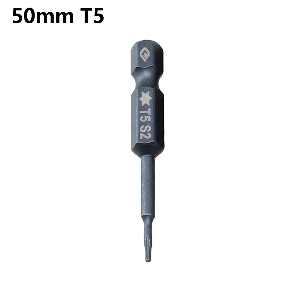 

Hexagonal Shank Torx Screwdriver Bit Accuracy Blue High Hardness Strong Torsion Brand New Durable And Practical