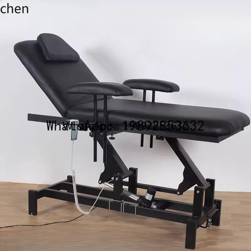 Z2-28  Electric beauty Meijie ear picking bed lifting massage bed pattern embroidery Meijie ear picking bed