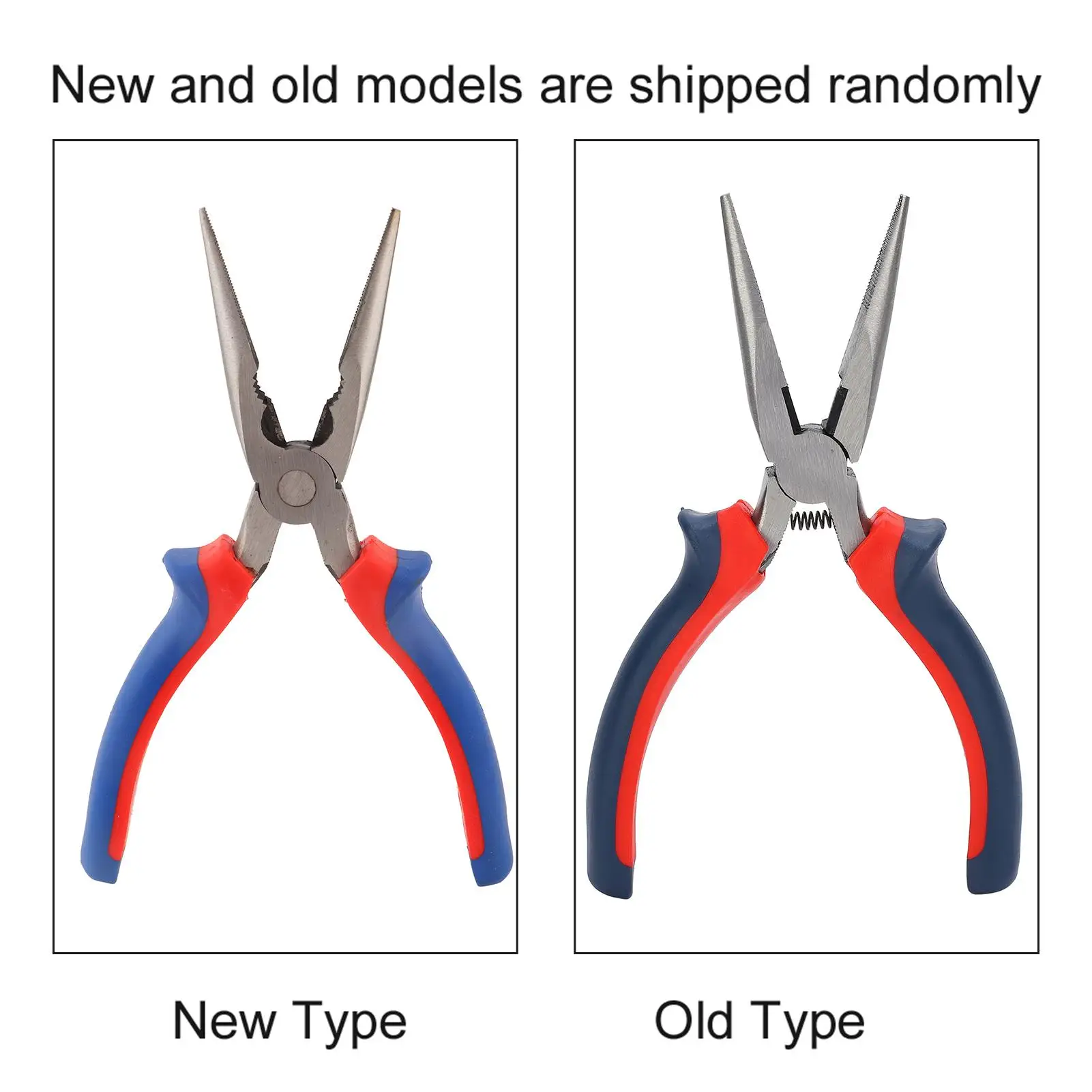 20cm 6 Inch Flat Nose Pliers - Professional Non-Slip Handle Wire Tool for Effortless Use