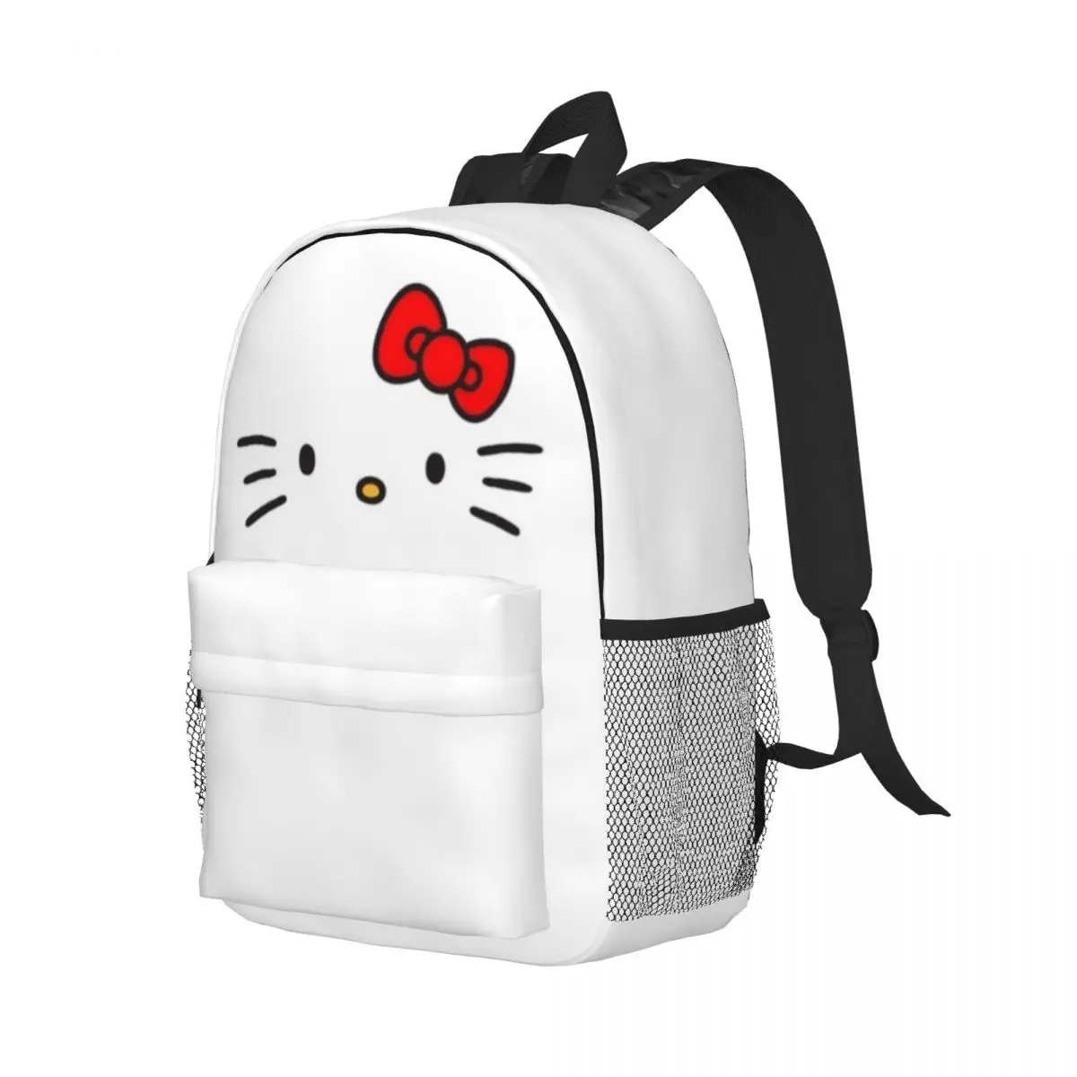 Hello Kitty Compact 15-Inch Backpack - Stylish Lightweight Bag Perfect for Students and Commuters