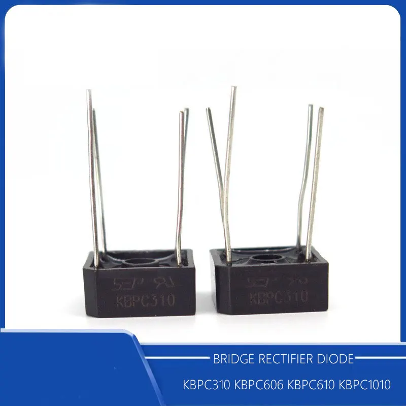 100PCS KBPC310 KBPC606 KBPC610 KBPC1010  Bridge Rectifier Diode Dip-4 250