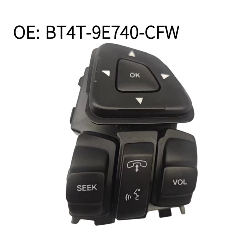 Car Cruise Control Switch BT4Z9C888CA Steering Wheel Switch For FORD EDGE EXPLORER TAURUS FLEX For LINCOLN MKX NAVIGATOR Parts