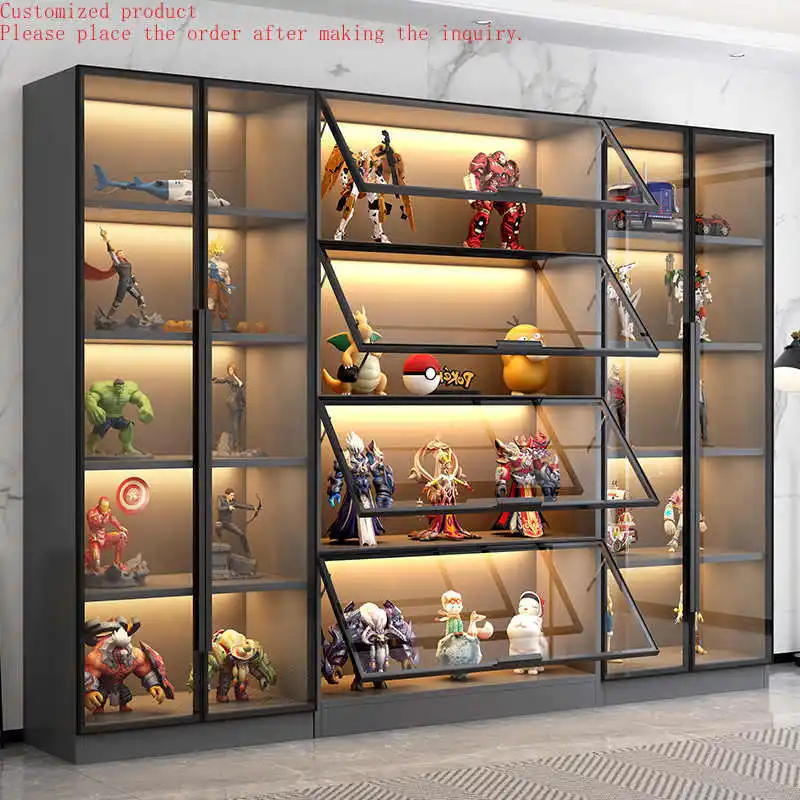 

Custom.Modern Cigarette Showcase Smoke-shop-display Cases Zyn Smoke Shop Furniture Glass Wall Led Display Cabinet With Lights