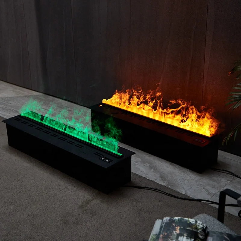 

Wholesale Decor Embedded Electric Fireplace Atomization 3D Steam Mist Intelligent Fireplace Indoor Water Vapor Fireplace