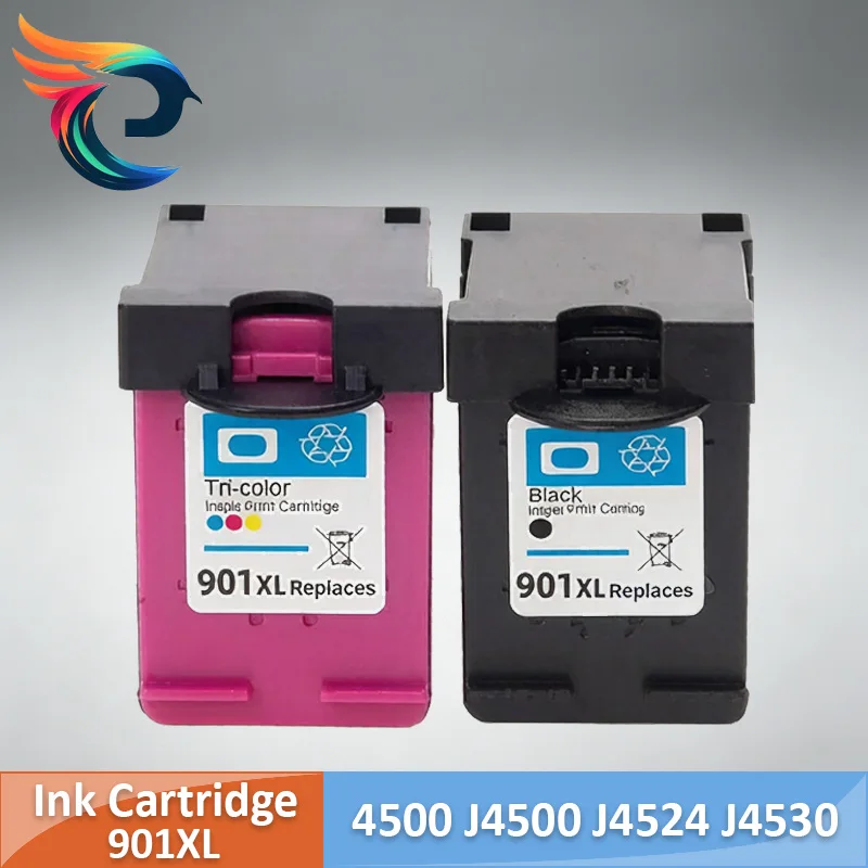 Cartucho de Tinta Compatível 901-XL 901XL para HP 901 XL para HP901 Officejet 4500 J4500 J4524 J4530 J4540 J4550 J4580 J4660 J4680 J46