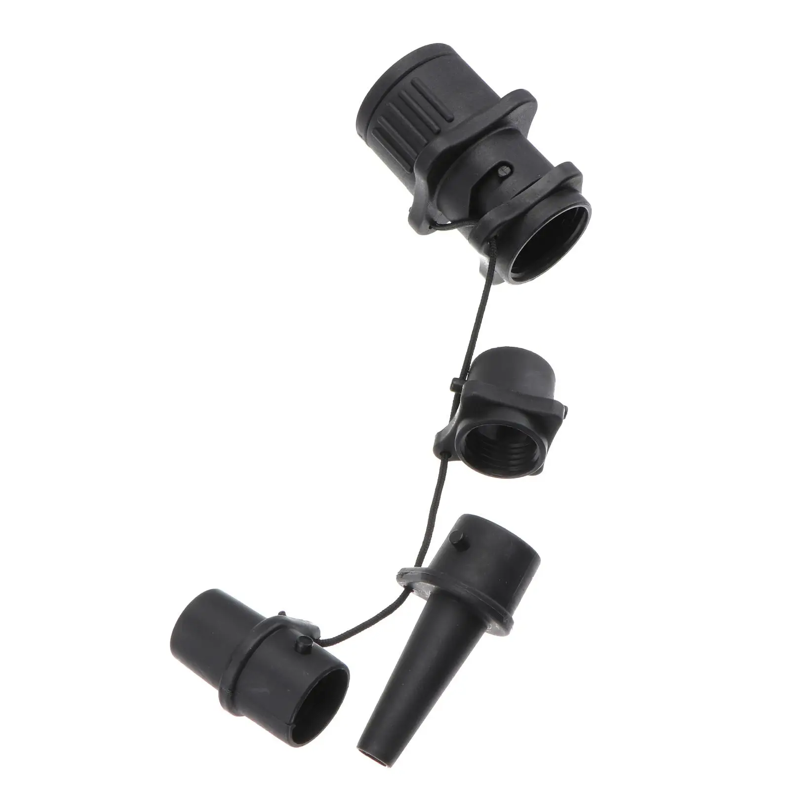 

Multifunction Air Valve Connector Inflatable Kayak Accessories Pump Adapter Leakproof Wearproof Strong Sealing Boat Dinghy