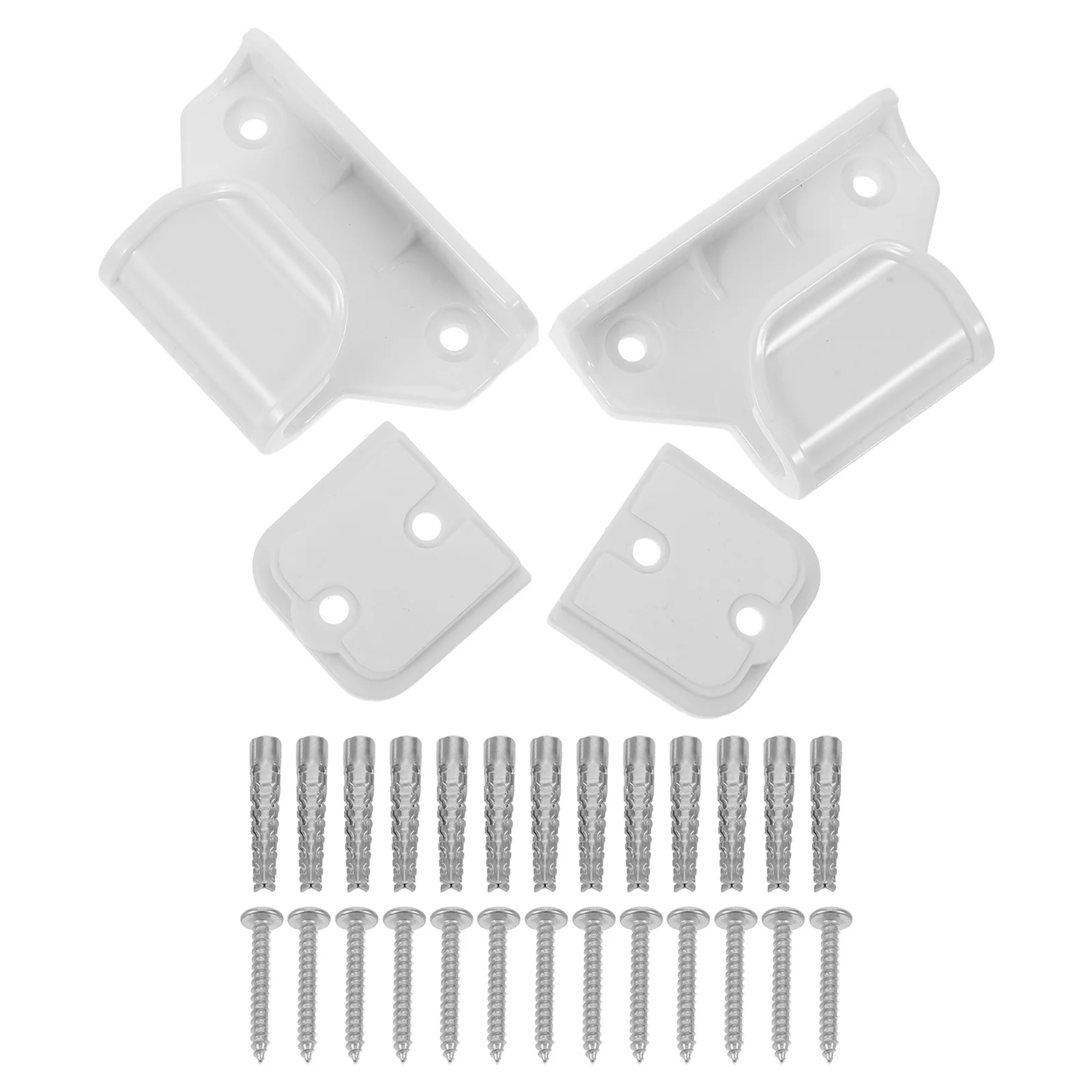 مجموعة واحدة من أجهزة تمديد بوابة الطفل: دعامات معدنية عالمية لاستبدال موصلات أمان الدرج، بوابات الأطفال الصغار #6