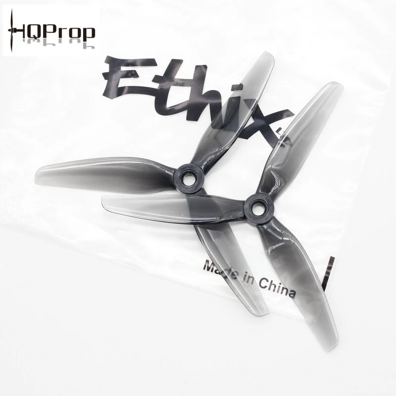 Hqprop Hq Ethix S5 5040 Propeller 5x4x3 5inch 3-blade Prop For Rc Diy Fpv Racing Drone