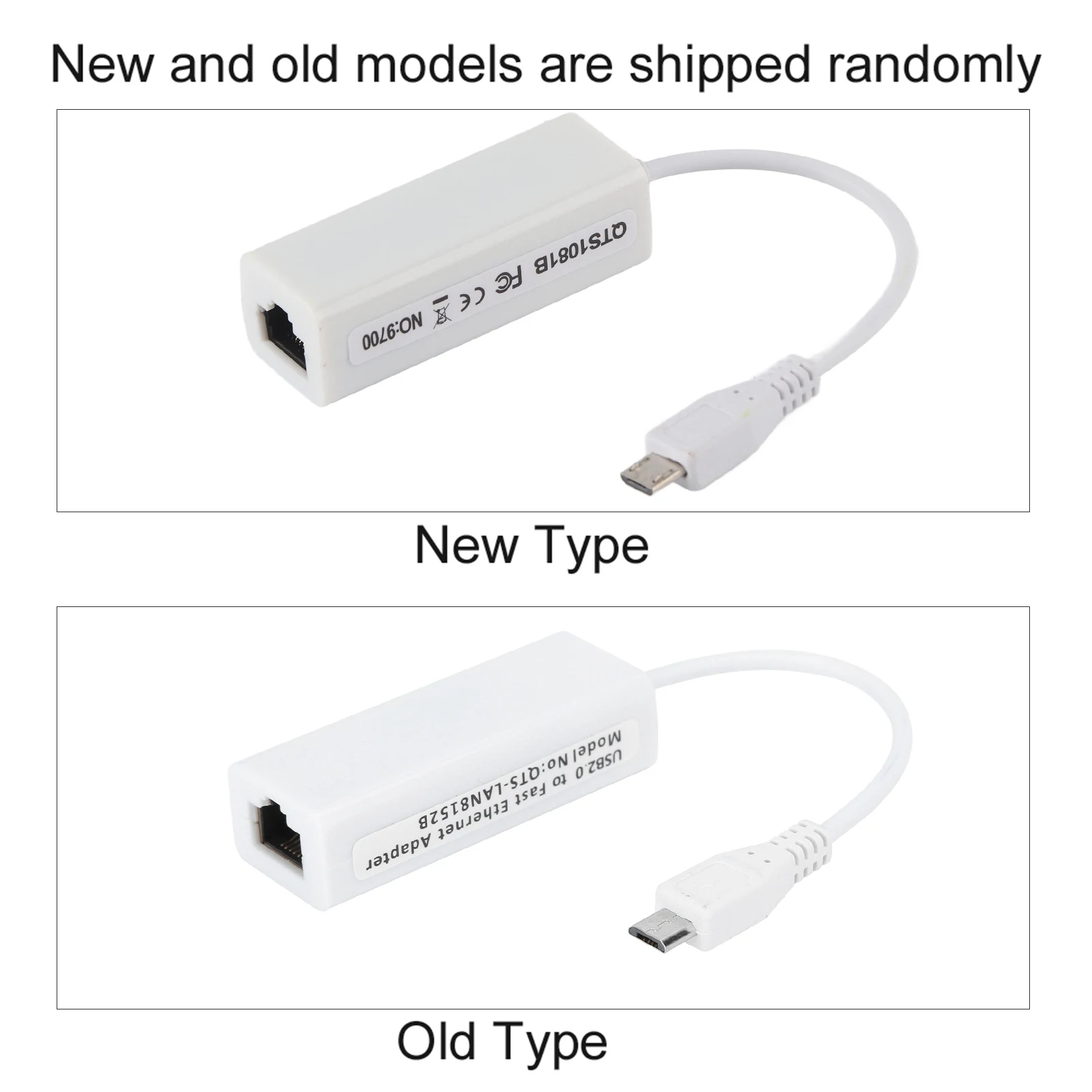 محول إيثرنت USB إلى RJ45 محول بطاقة الشبكة USB إلى منفذ إيثرنت RJ45 للوحة الأم Raspberry Pi Zero 1.3/W