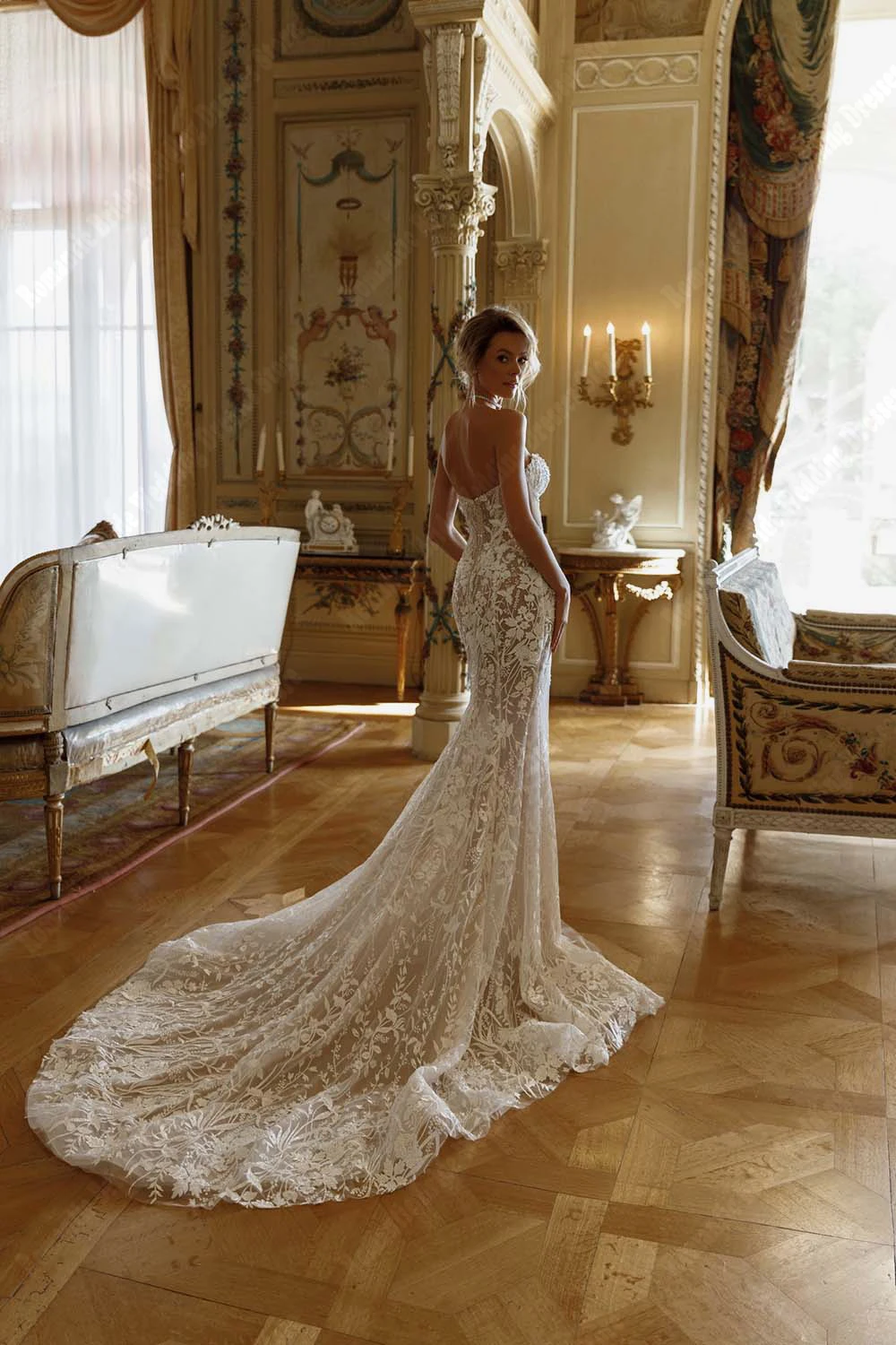 فساتين زفاف نسائية مثيرة بدون أكمام مثيرة حورية البحر زي العرائس الأميرة حفلة التطهير طول Vestidos De Noive 2026 مخصصة