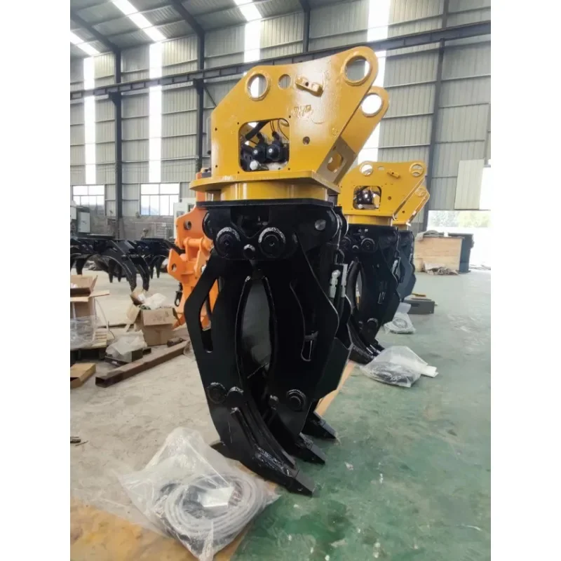 Micro excavator, grab, hook, clamp, 360 degree rotation