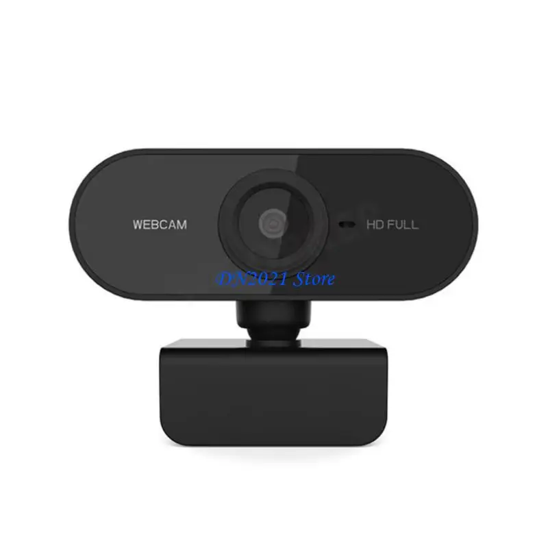 F3KE Premium Webcam for Video Calls 1080P/2K/4K Adjustable Stand Privacy Cover