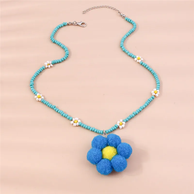 Böhmen Handgemachte Bunte Rocailles Halskette Halsband Einfache Frauen Mode Perle Blume Halsketten Kragen Süße Schmuck Geschenke – Detail 26
