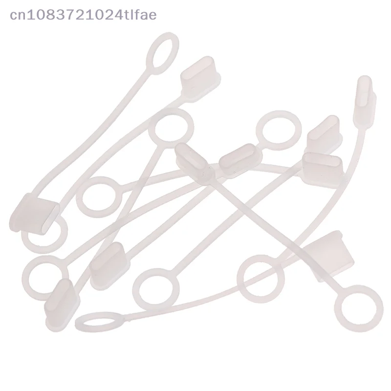 {YY30} 10 Pcs Protection Cap USB Type-c Cable Case Dust Plug Charger Cover With Wire
