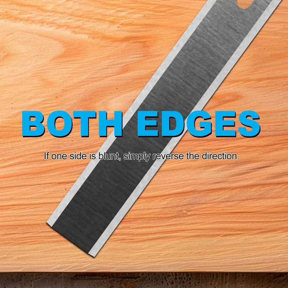 13-3/8" HSS Hobelmesser Klingen Ridgid R4330 R4331 Ersatz AC20502 6PCS Halted Hobeln W5 Hochgeschwindigkeitsstahlklingen Doppelt