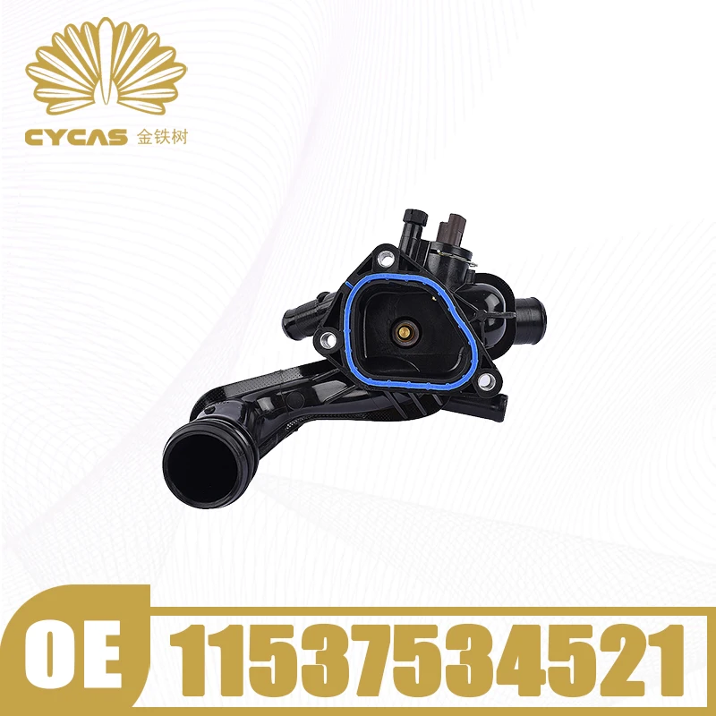 

CYCAS Cooling Water Thermostat #11537534521 For MINI R55 R56 R57 R61 One Cooper Clubman For Citroen C4 Peugeot 207 308 3008 5008