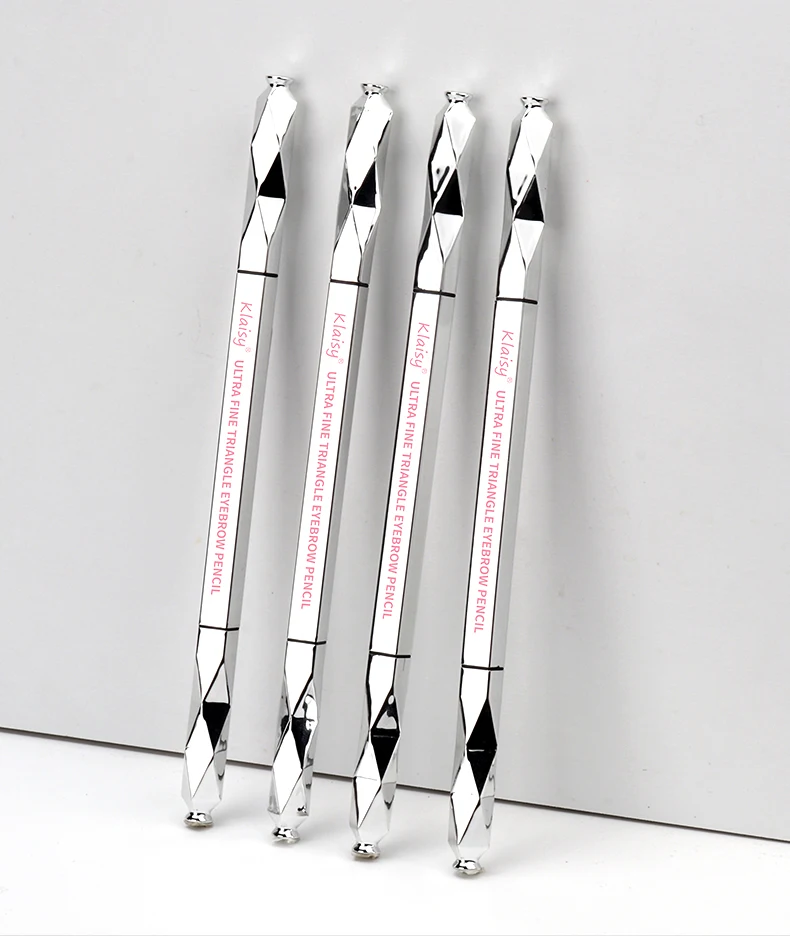 klaisy silver triangle slim eyebrow pencil