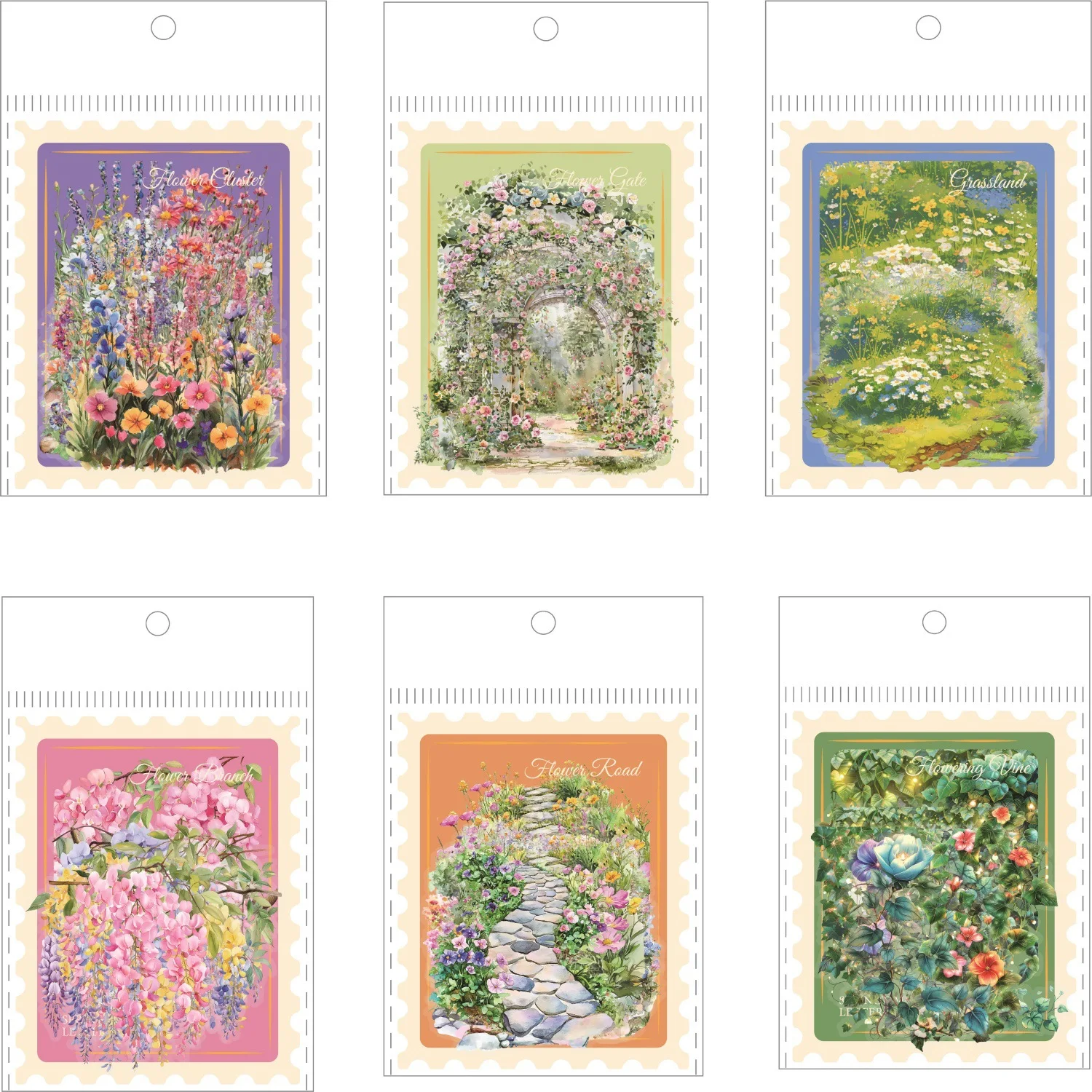 20pcs/1lot Kawaii Scrapbook Stickers Spring Day Letter Junk Journal Gold Planner Stationery Sticker Planner Decorative