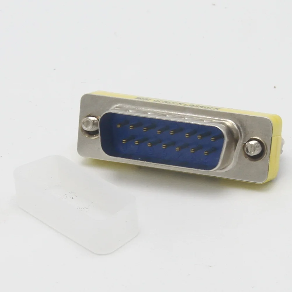 Weiß Kunststoff Computer Stecker Schutzhülle Für VGA DB9 DB15 DB25 Serial Port Parallel Port Stecker Schutzhülle 10Pc – Detail 4