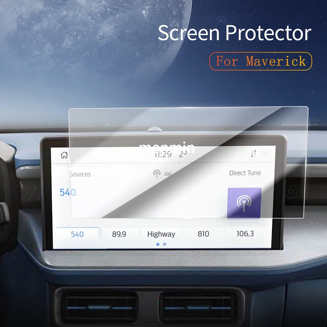 

Car Stickers Dash Carplay Mirror Screen Protector Display Tempered Glass Protective Vehicle For 24 Changan Ford Maverick