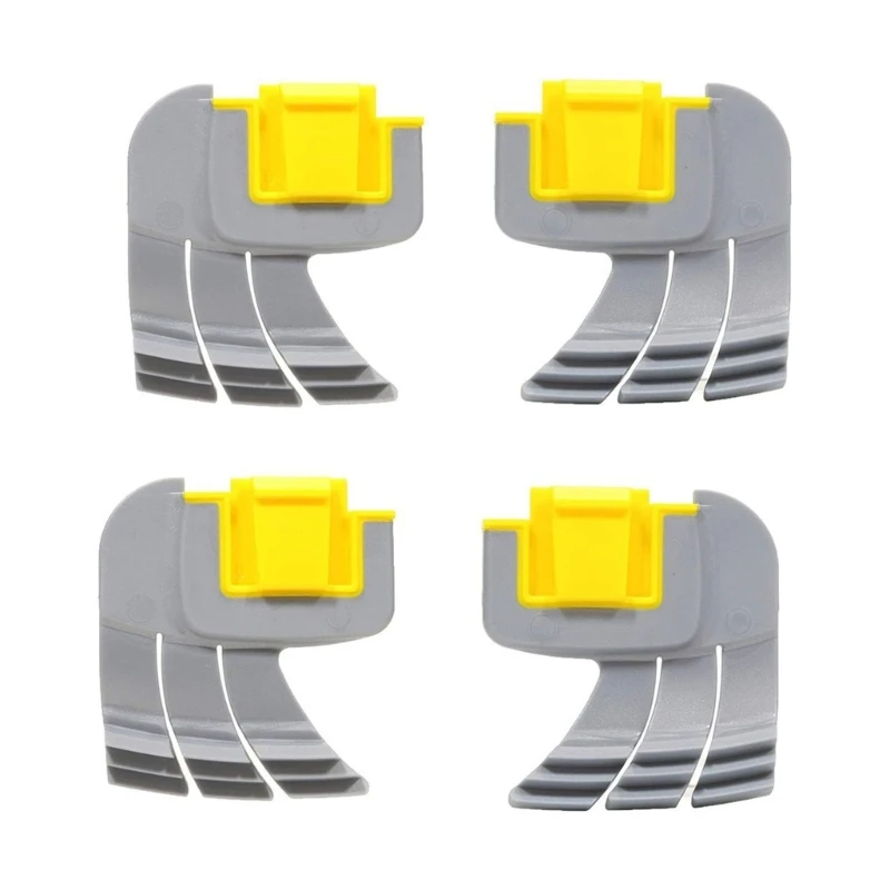 

4Pcs Cyclonic Scrubbing Brushes Pool System Scrubbing Brush Rubber Cyclonic Brush Replacement Parts for Zodiac Mx8/Mx6