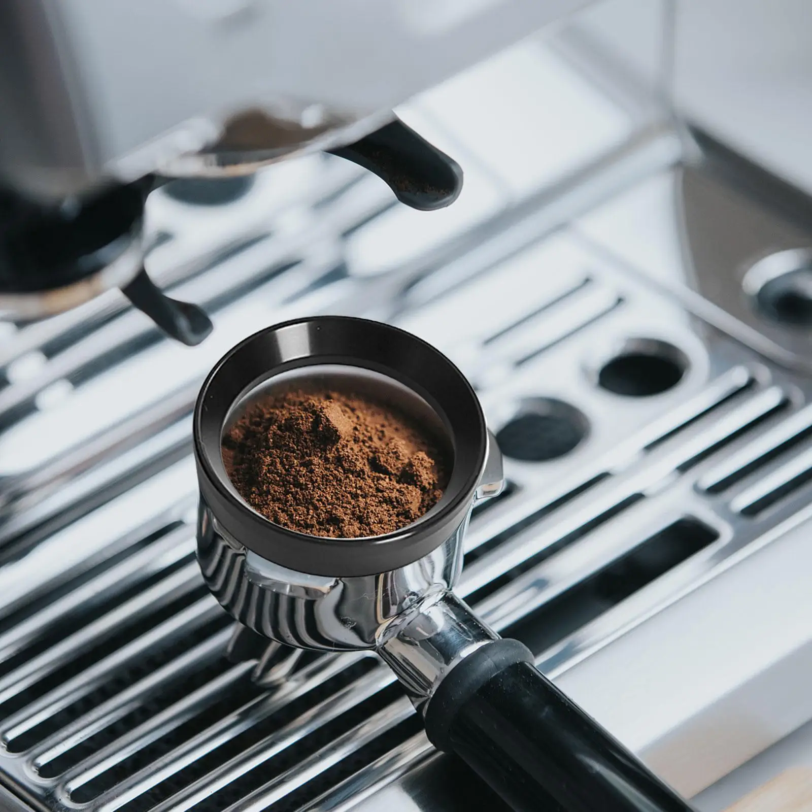 Магнитная дозирующая воронка, чаша для заваривания, прочный алюминиевый сплав для портафильтров для дома