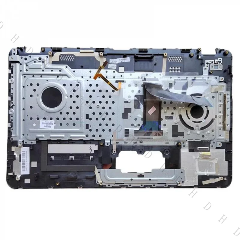 U+For HP Envy 17-k 17t-k TPN-Q141 TPN-Q144 C Shell Palmrest Upper Case W/ Keyboard & Fingerprint Holes Laptop Replacement Part