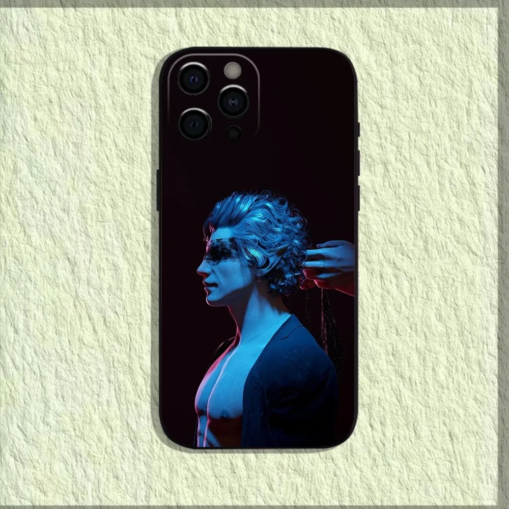 Game Astarion B-Baldurs Gate 3 Phone Case For iPhone 16,15,14,13,12,11,Pro,X,XS,Max,XR,Plus,Mini Soft Black Cover