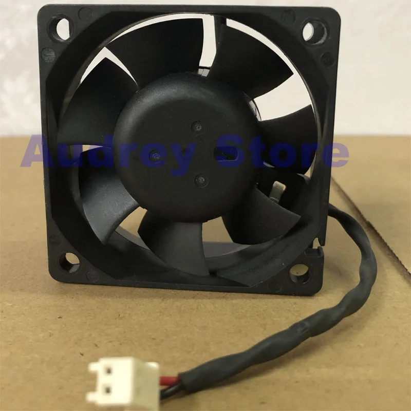 New Delta AFB0612VH 6cm 6025 DC12V 0.3A 2-wire double ball bearing cooling fan 5500RPM 30.48CFM air blower