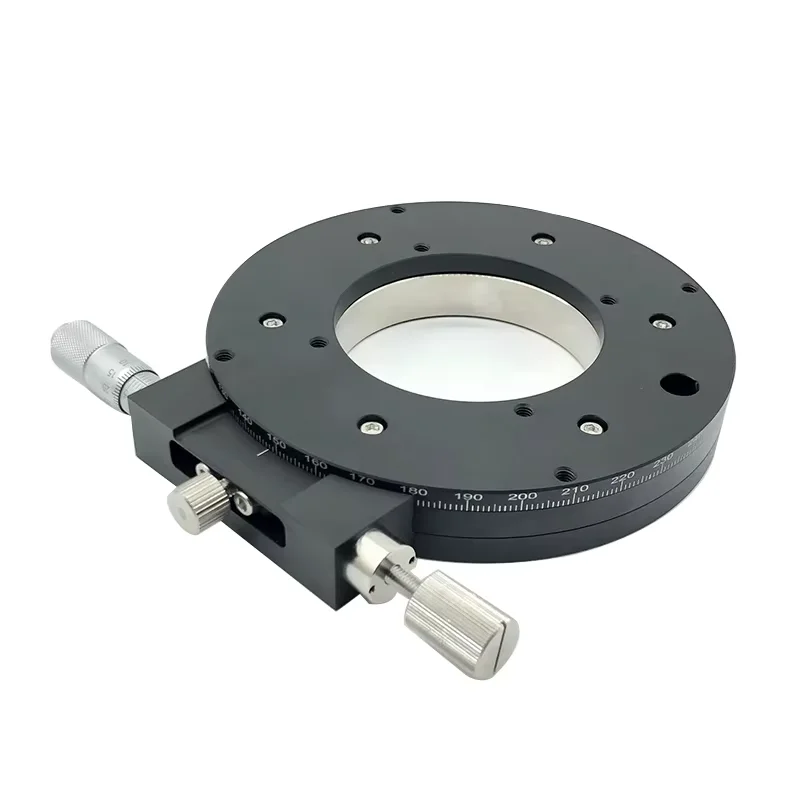 Rotazione cava manuale asse R fase 360 °   Piattaforma mobile ottica per sintonizzazione fine PT-SR80