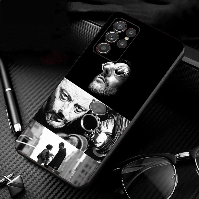 

Phone Case for Samsung S25 S24 S23 S22 S21 S20 Ultra S20 S22 S21 S20 FE S24 Plus Leon Matilda Natalie Portman Case