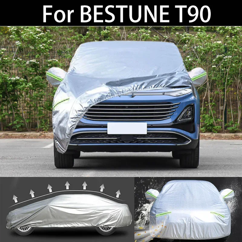 

For BESTUNE T90 full Car Covers Dustproof Outdoor Indoor UV Snow Resistant Sun rain Protection waterproof hail cover for car