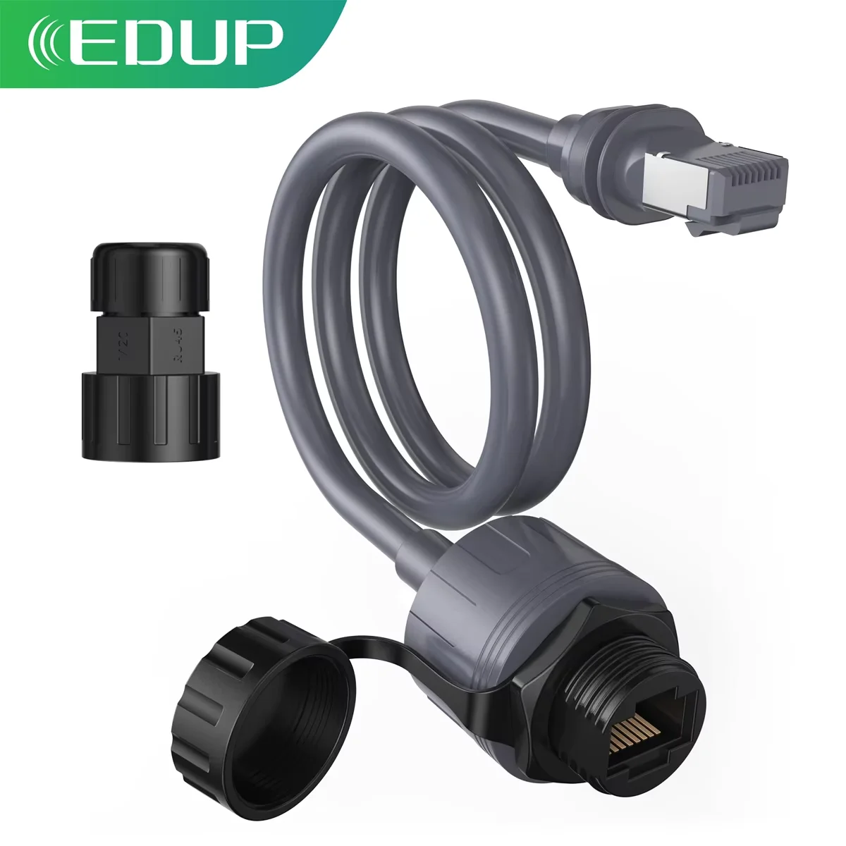 EDUP SK0085 Starlink Cable V3 RJ45 Waterproof Connector Premium Silicone for Starlink Antenna Compatible with Starlink Devices