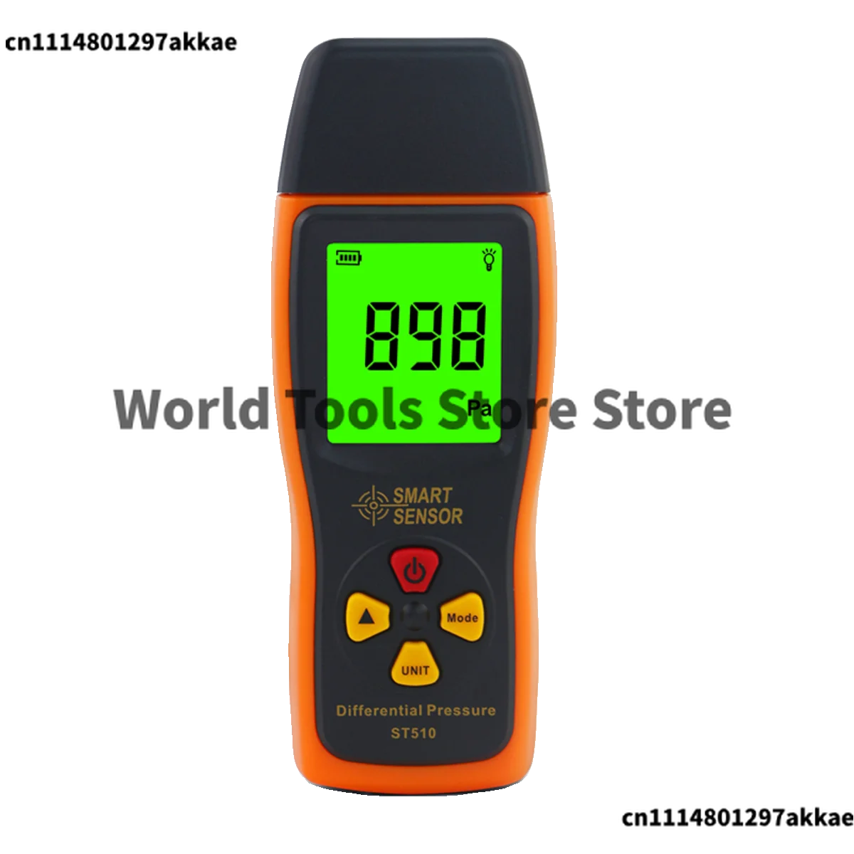 Differential Pressure Meter Manometer Digital Air 0-100 HPa/0-45.15 in H2O Negative Vacuum Gauge