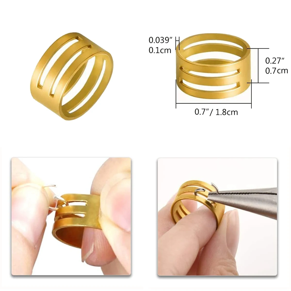 ABQR صنع المجوهرات سوار ذاتي الصنع قلادة المواد أداة كماشة، مجموعة المجوهرات بدءا، سوار، مجموعة صنع القرط