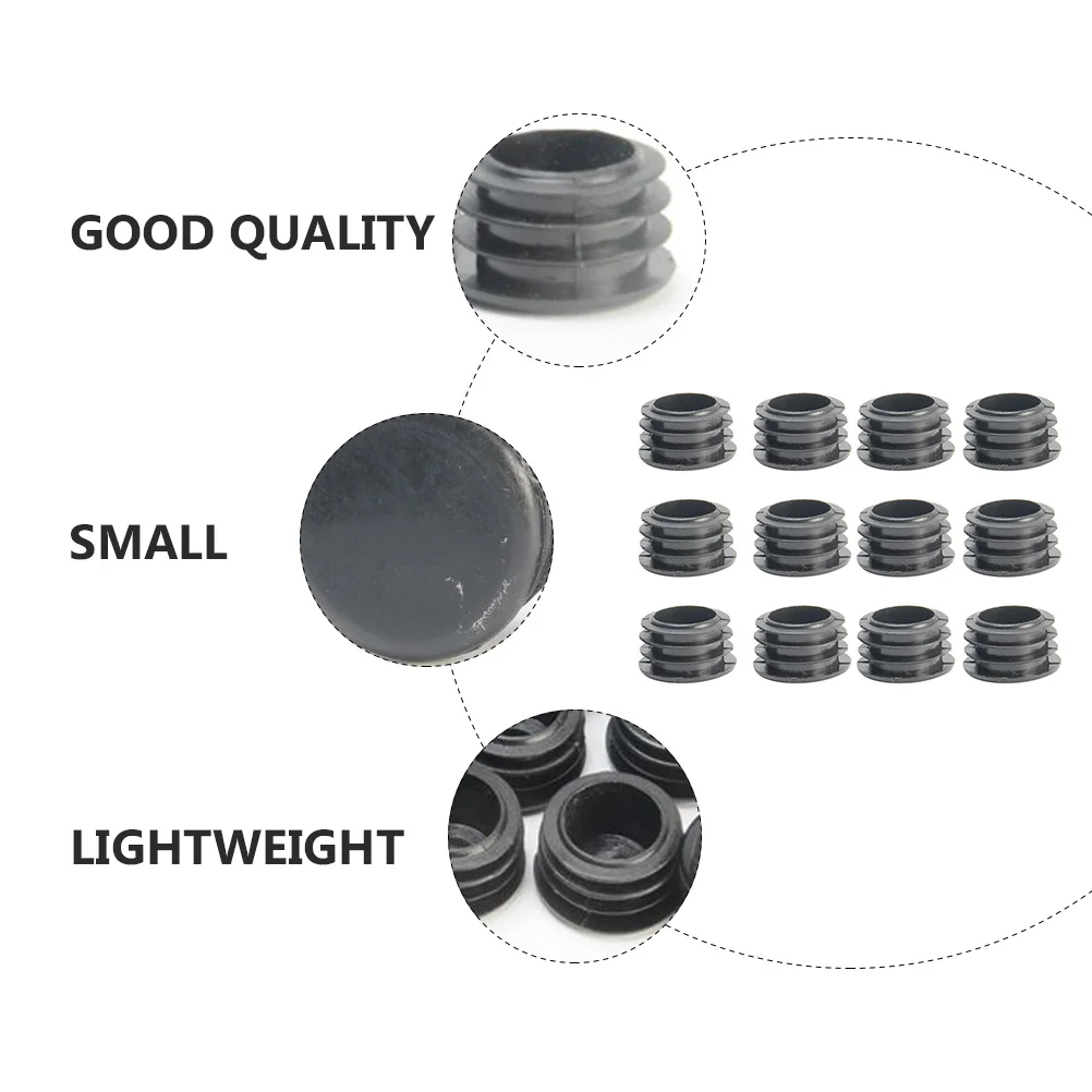 12Pcs Bike Handlebar End Plug Plastic Wear Resistant Lightweight Stopper for Mountain Road Folding Bikes Bike Handlebar End Plug
