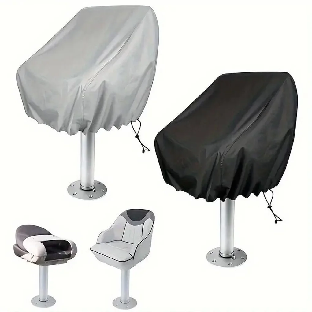 2pcs OxfordCloth Pontoon Seat Cover Ultraviolet Resistant Cloth For Complete Boat Seat Foldable DesignThe