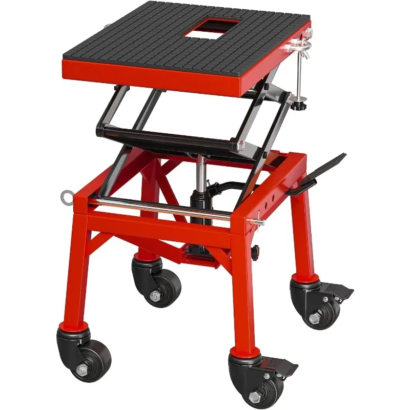 350 Lbs Hydraulic Motorcycle Scissor Lift Jack,14