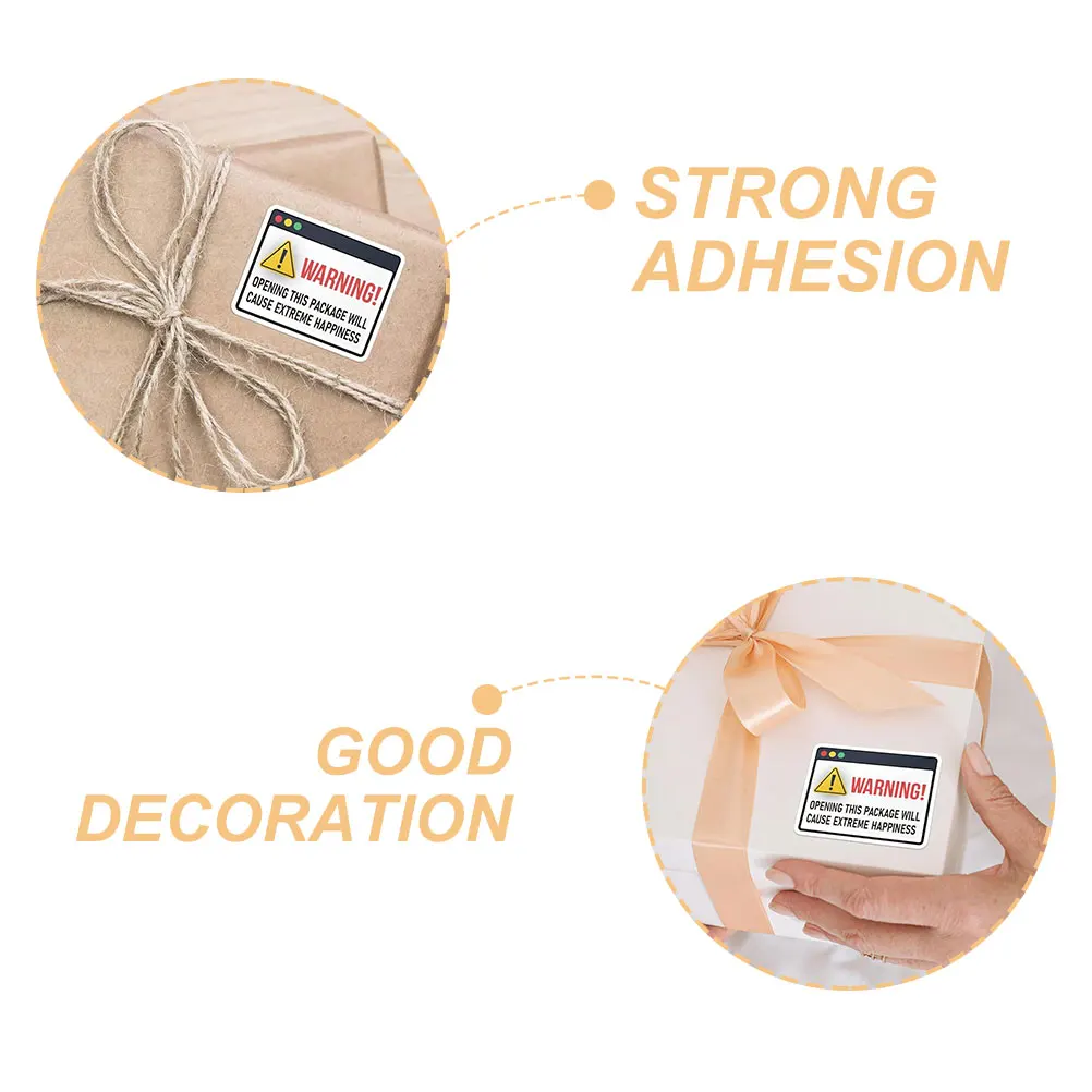 1 لفة ملصقات مغلف السعادة المتطرفة ذاتية اللصق التعبئة والتغليف هدية DIY بها بنفسك ختم ملصقات للتسمية ملصقات التعبئة #6