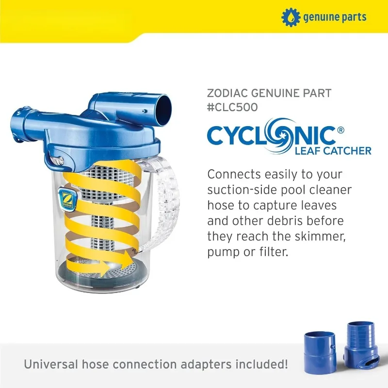 Cyclonic Automatic Pool Cleaner Leaf Catcher Canister