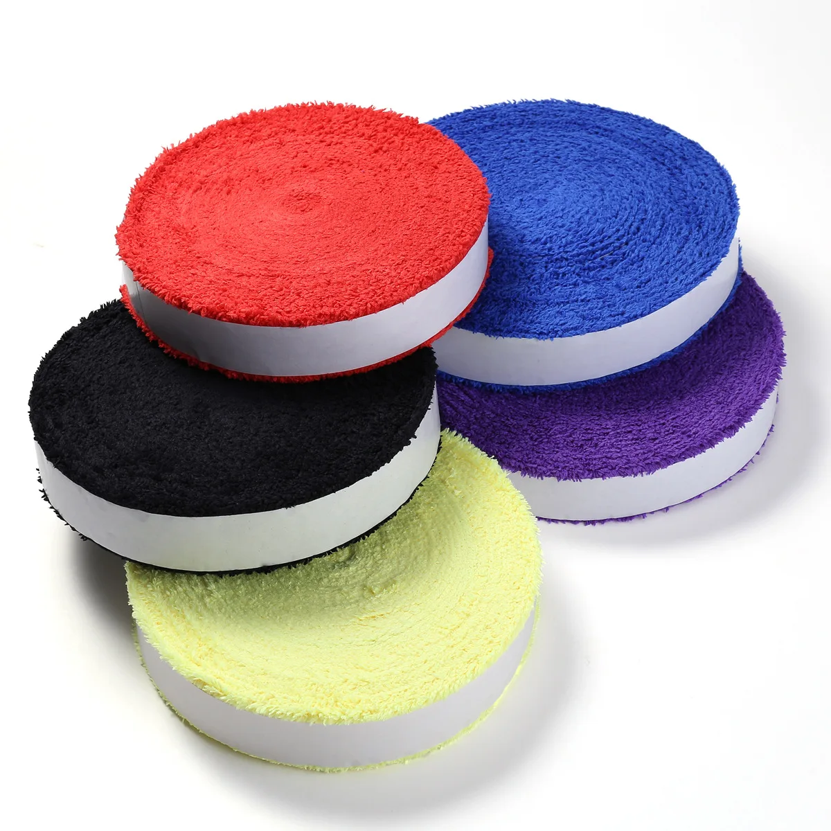 Extra Large Roll Towel Texture Overgrip for Badminton Tennis Racket Sweat Wicking Anti Slip Hand Wrap Tape