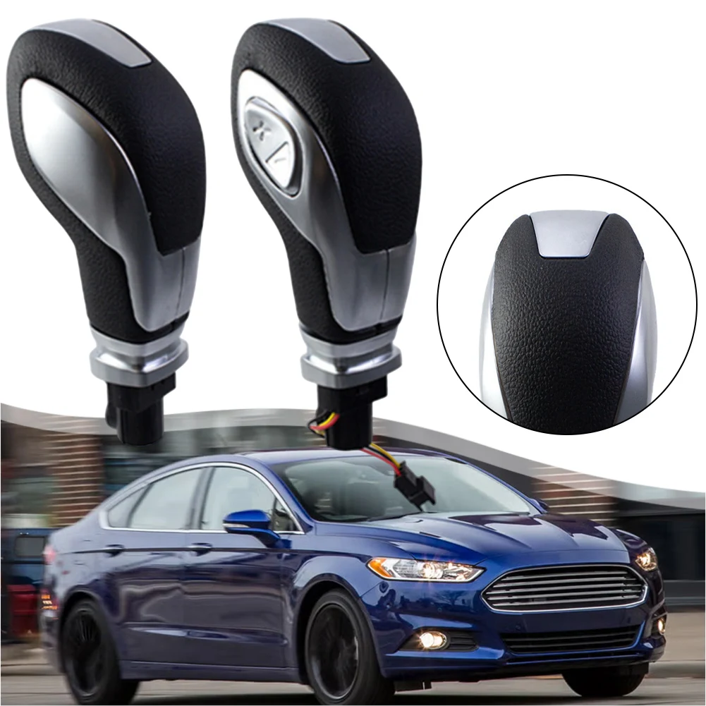 Vehicle Interior Upgrade Shift Knob Stylish Upgrade As Shown In The Figure OEM Compatibility PU Leather ABS Plastic