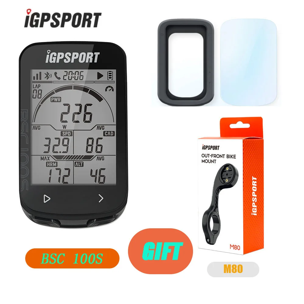 Igpsport Bsc100s Bicycle Computer Outdoor Riding Odometer Candence Sensor Mtb Road Bike Igs 100s Speedometer Ant+ Gps