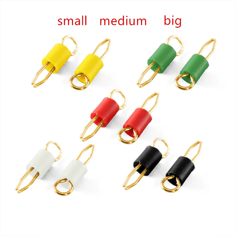 10PCS/LOT Test ring 1.6MM silver plated 1.0MM test needle high temperature resistant PCB terminal flame retardant test point
