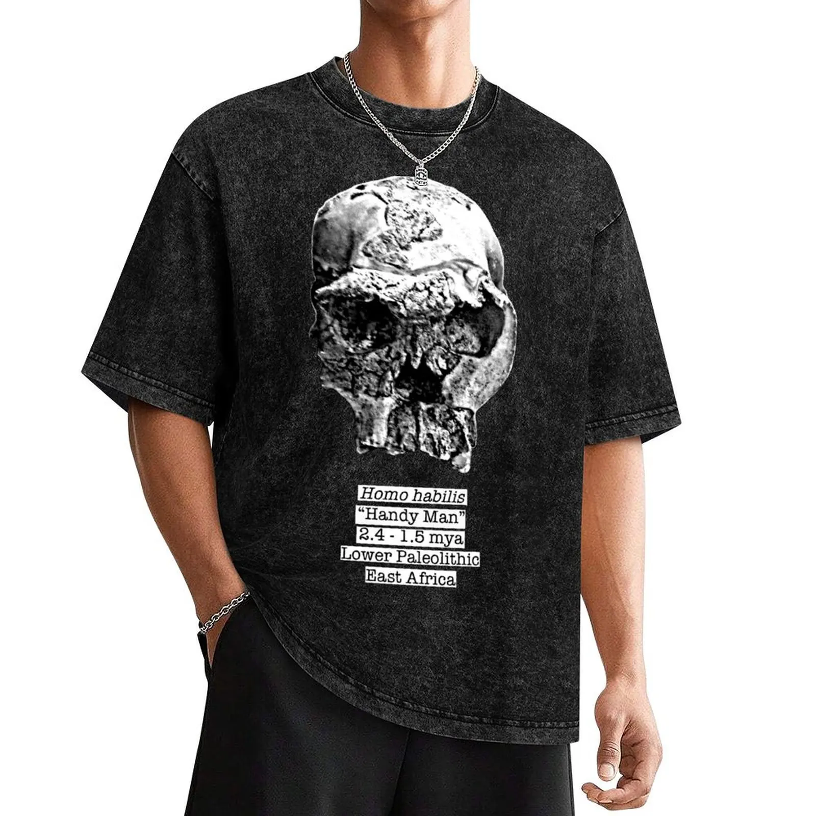 

Homo habilis (sketchy style) T-Shirt sports fans custom shirt t shirts men